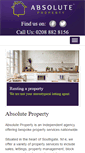 Mobile Screenshot of absolutepropertyagents.com